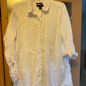 Tahari Linen shirt